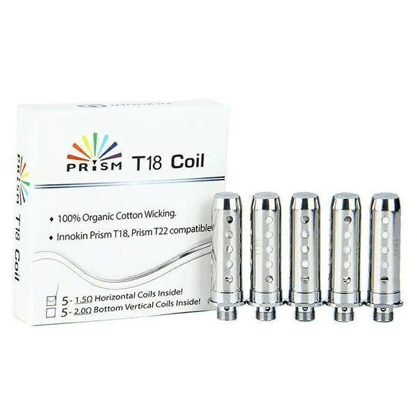innokin t18/t22 replacement coils (5 pack) innokin t18/t22 replacement coils (5 pack)