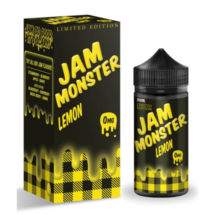monster vape labs | jam monster | lemon 100ml monster vape labs | jam monster | lemon 100ml