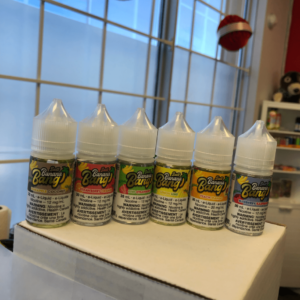 kiwi strawberry salt by banana bang e liquid