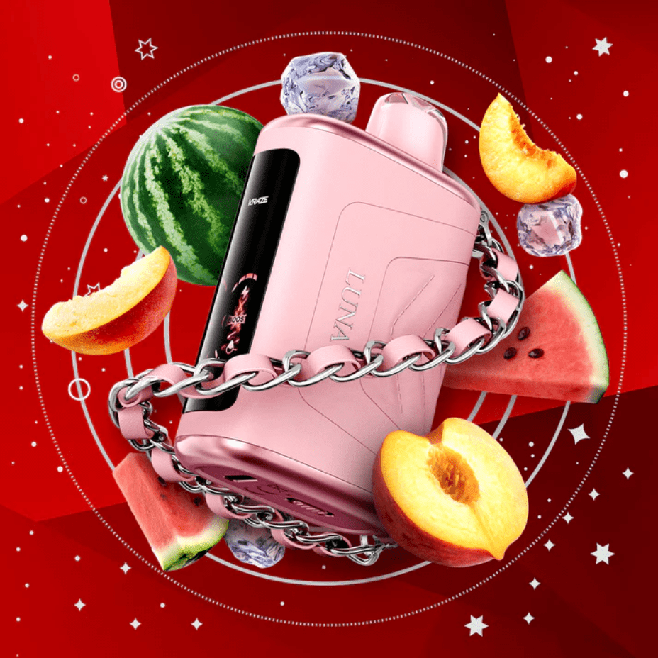 kraze luna 42k disposable vape ruby peach watermelon ice kraze luna 42k disposable vape ruby peach watermelon ice
