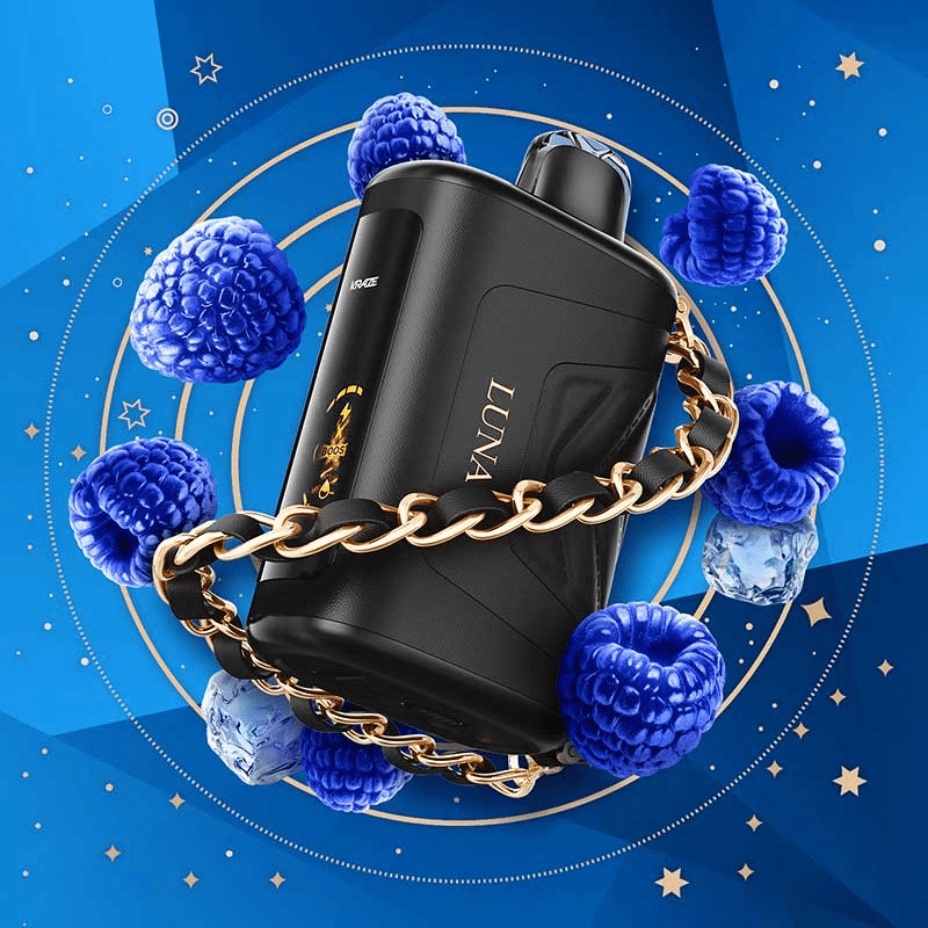 kraze luna 42k disposable vape sapphire blue razz ice kraze luna 42k disposable vape sapphire blue razz ice