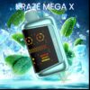 Kraze Mega X 48K Disposable Vape - Mighty Mint CG Ice import placeholder for 8068264886335
