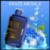 Kraze Mega X 48K Disposable Vape - Tangy Blue Razz Ice import placeholder for 8068270129215