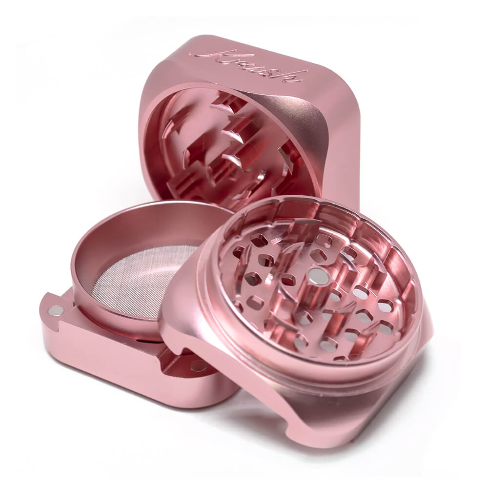 krush kube 3.0 aluminium grinder 3 parts 55mm krush kube 3.0 aluminium grinder 3 parts 55mm