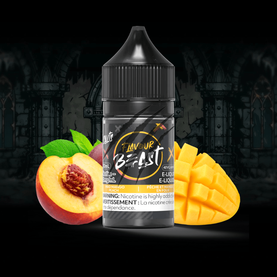 mad mango peach salts by flavour beast e liquid mad mango peach salts by flavour beast e liquid
