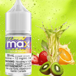 max e liquid sour drops salt