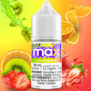 max e liquid sour drops salt