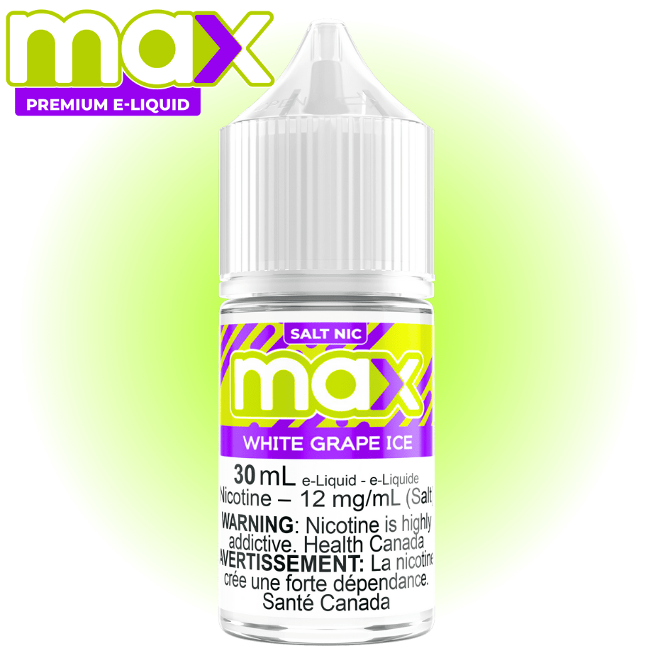 max e liquid white grape ice salt max e liquid white grape ice salt