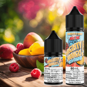 mighty mango iced salt by maverick e liquid 60ml