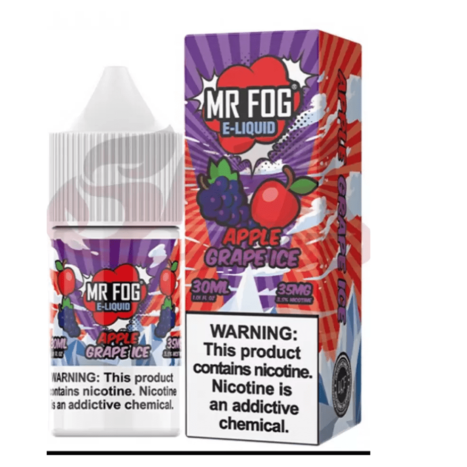 mr. fog salt grape apple ice 30ml mr. fog salt grape apple ice 30ml