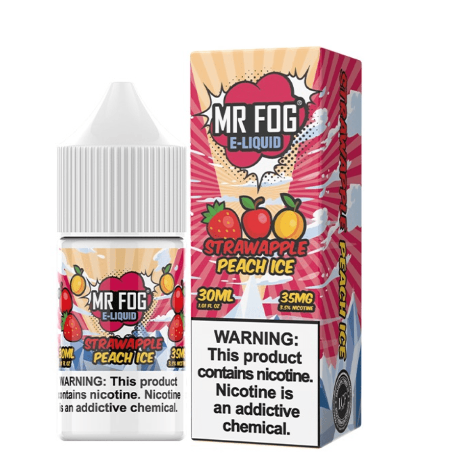 mr. fog salt strawapple peach ice 30ml mr. fog salt strawapple peach ice 30ml