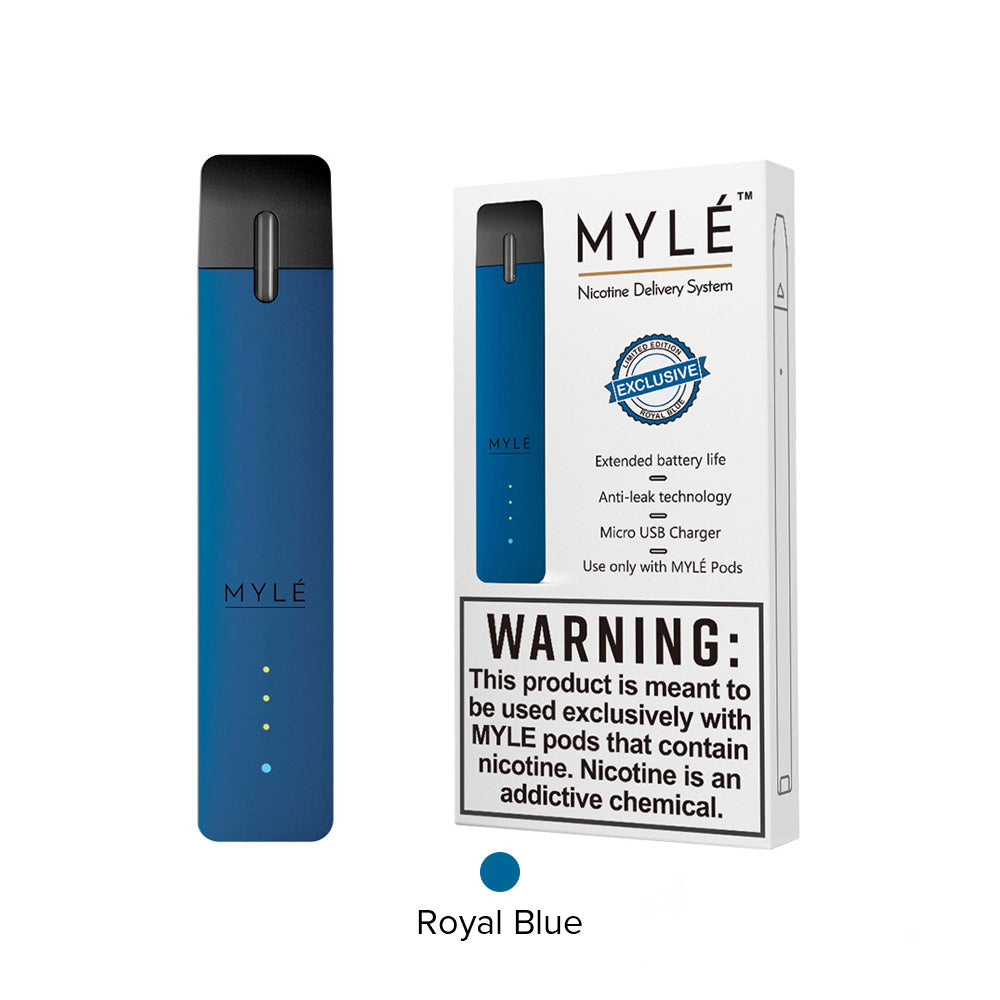 myle all in one pod starter kit 240mah + bonus 4 pack empty refillable cartdridges myle all in one pod starter kit 240mah + bonus 4 pack empty refillable cartdridges