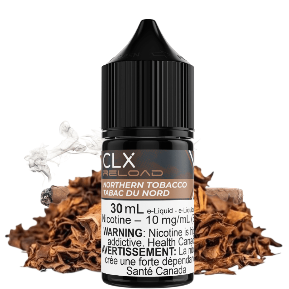 northern tobacco salt by clx reload e liquid northern tobacco salt by clx reload e liquid