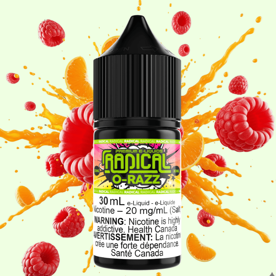 o razz salt nic by radical e liquid o razz salt nic by radical e liquid