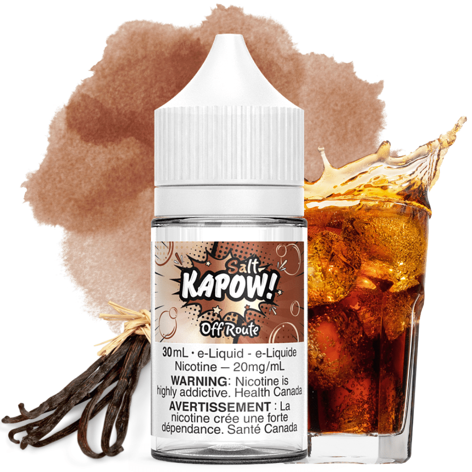 off route salt by kapow e liquid off route salt by kapow e liquid