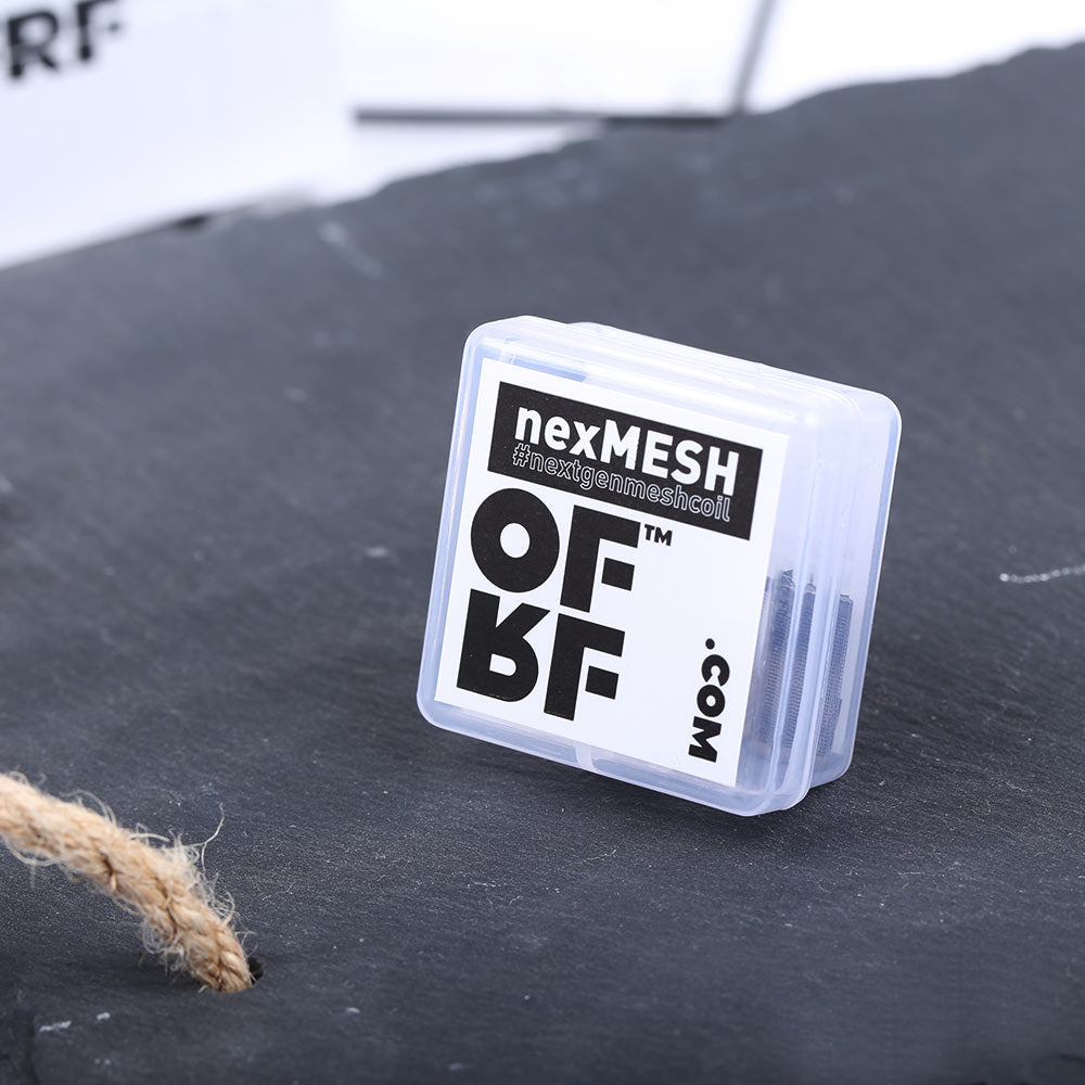 ofrf nexmesh triple density mesh coil 0.13ohm 10pcs/pack ofrf nexmesh triple density mesh coil 0.13ohm 10pcs/pack