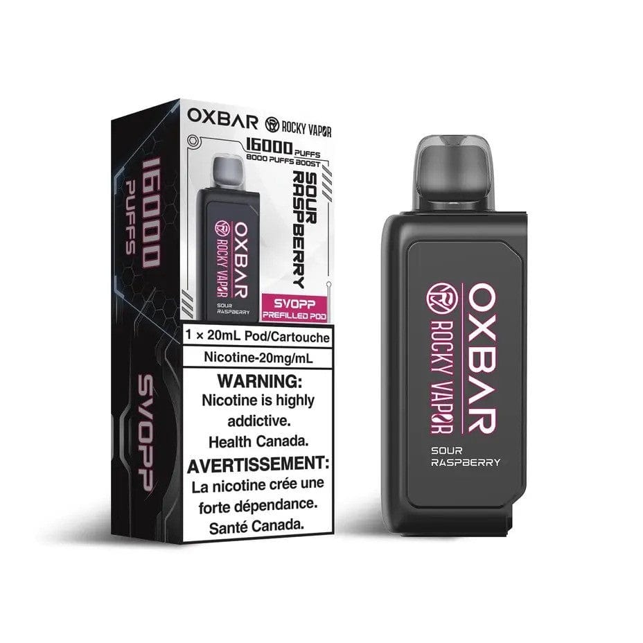 oxbar svopp pod sour raspberry oxbar svopp pod sour raspberry