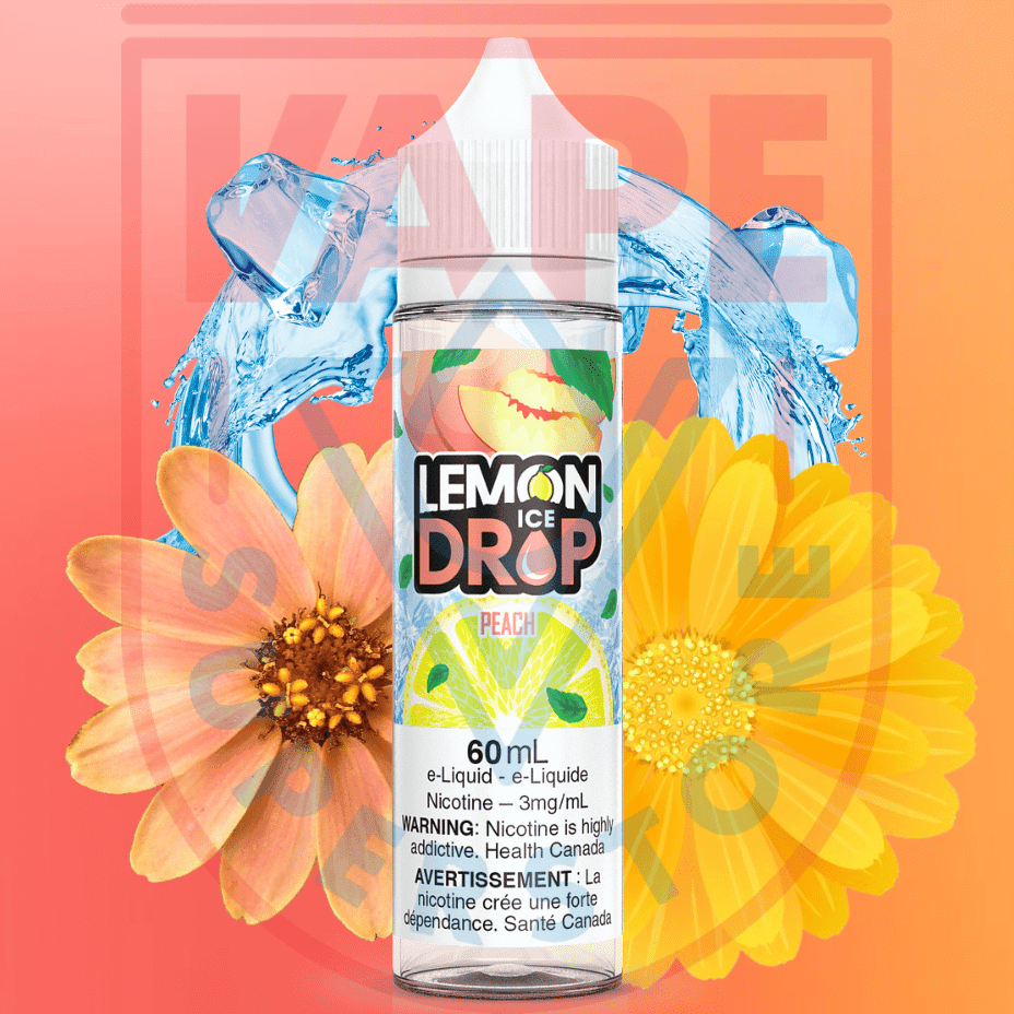 peach ice by lemon drop e liquid peach ice by lemon drop e liquid