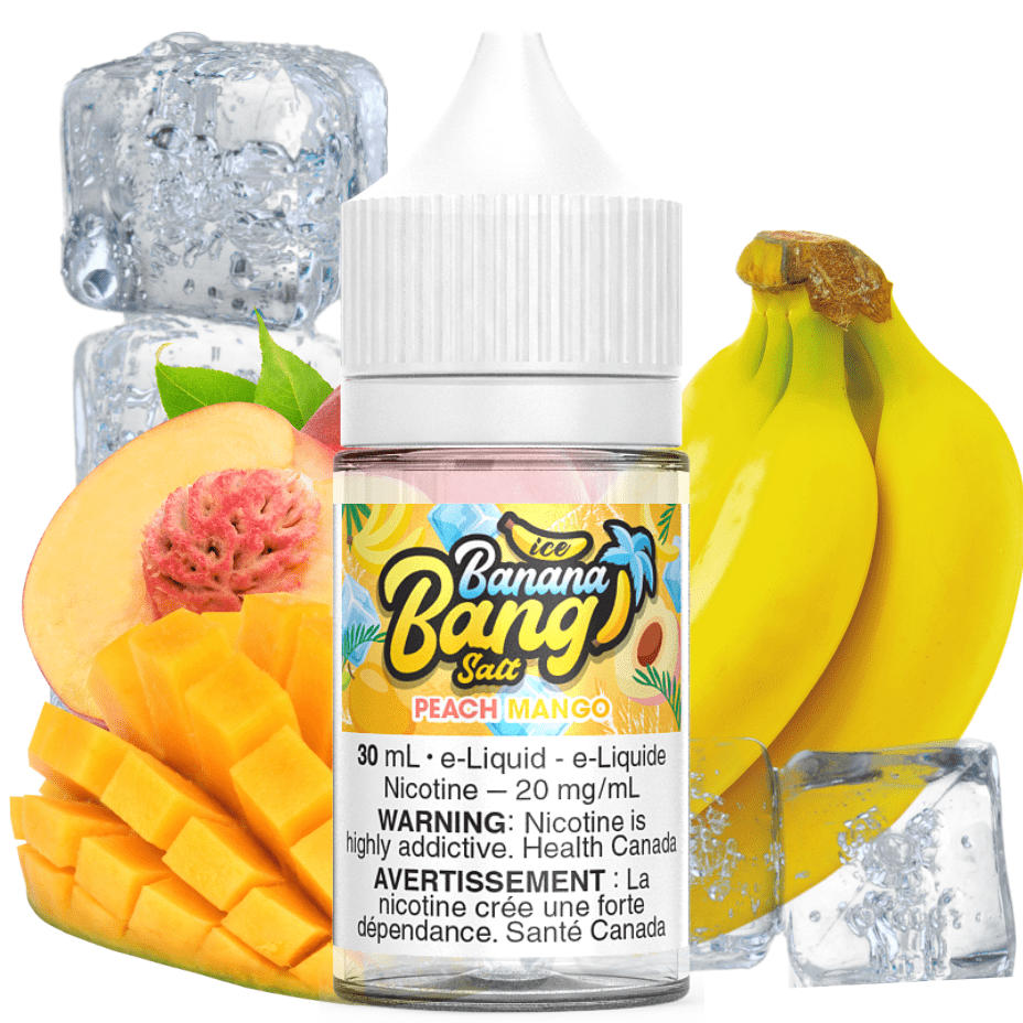 peach mango ice salt by banana bang e liquid peach mango ice salt by banana bang e liquid