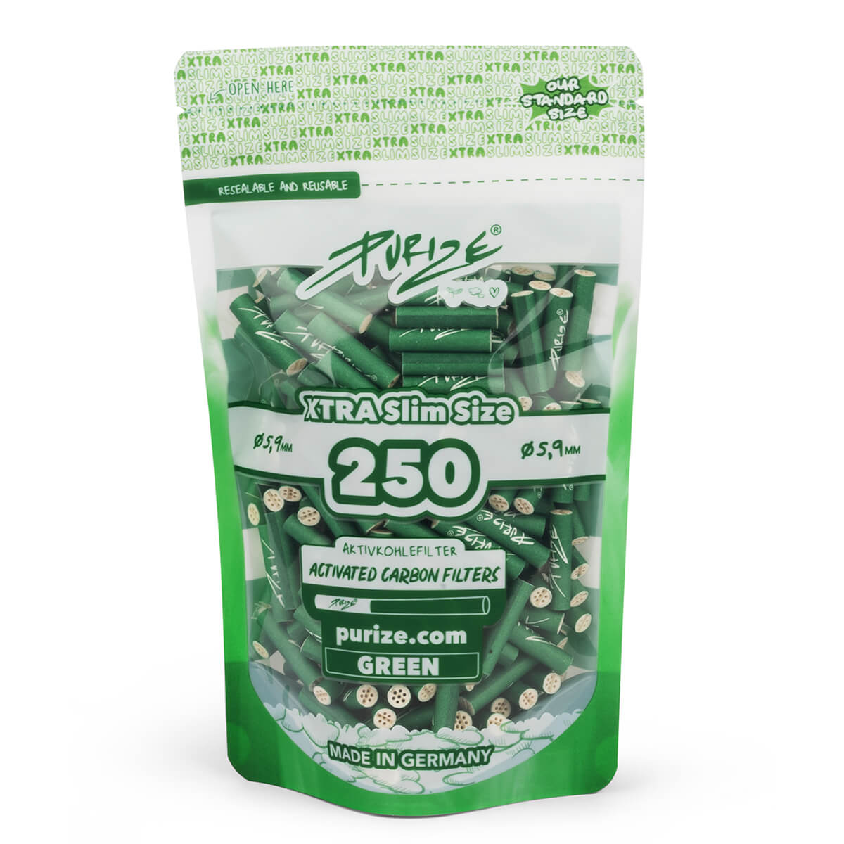 active carbon filters xtra slim size 5.3 mm 250x active carbon filters xtra slim size 5.3 mm 250x