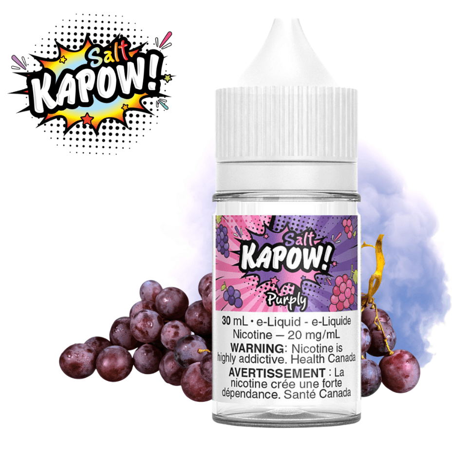 purply salt by kapow e liquid purply salt by kapow e liquid