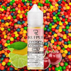 radical rainbow skit salt by rufpuf e liquid 60ml