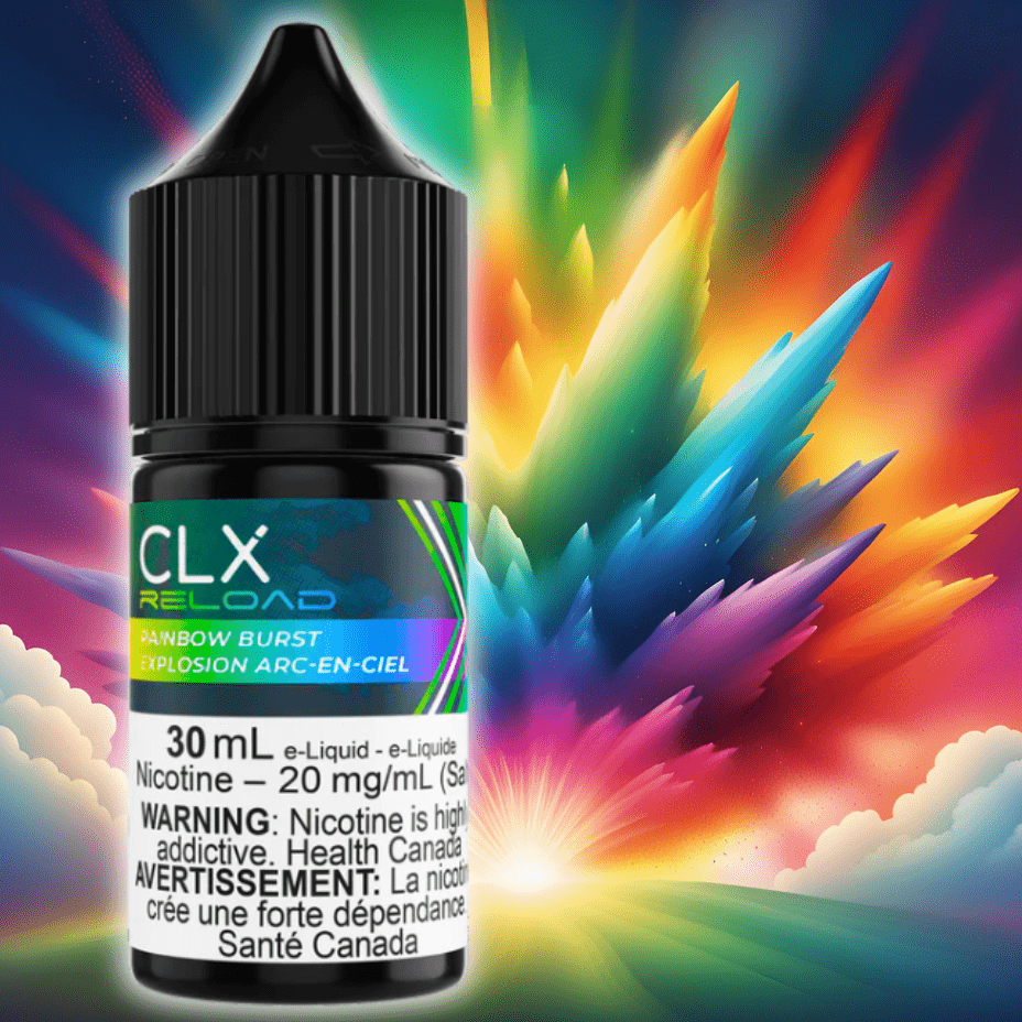rainbow burst salt by clx reload e liquid rainbow burst salt by clx reload e liquid