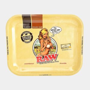 raw bikini metal rolling tray