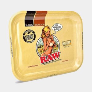 raw bikini metal rolling tray