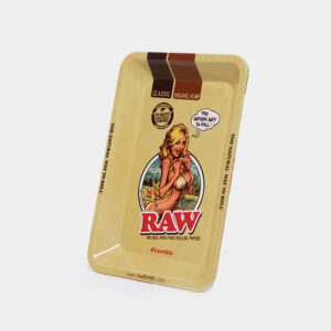 raw bikini metal rolling tray