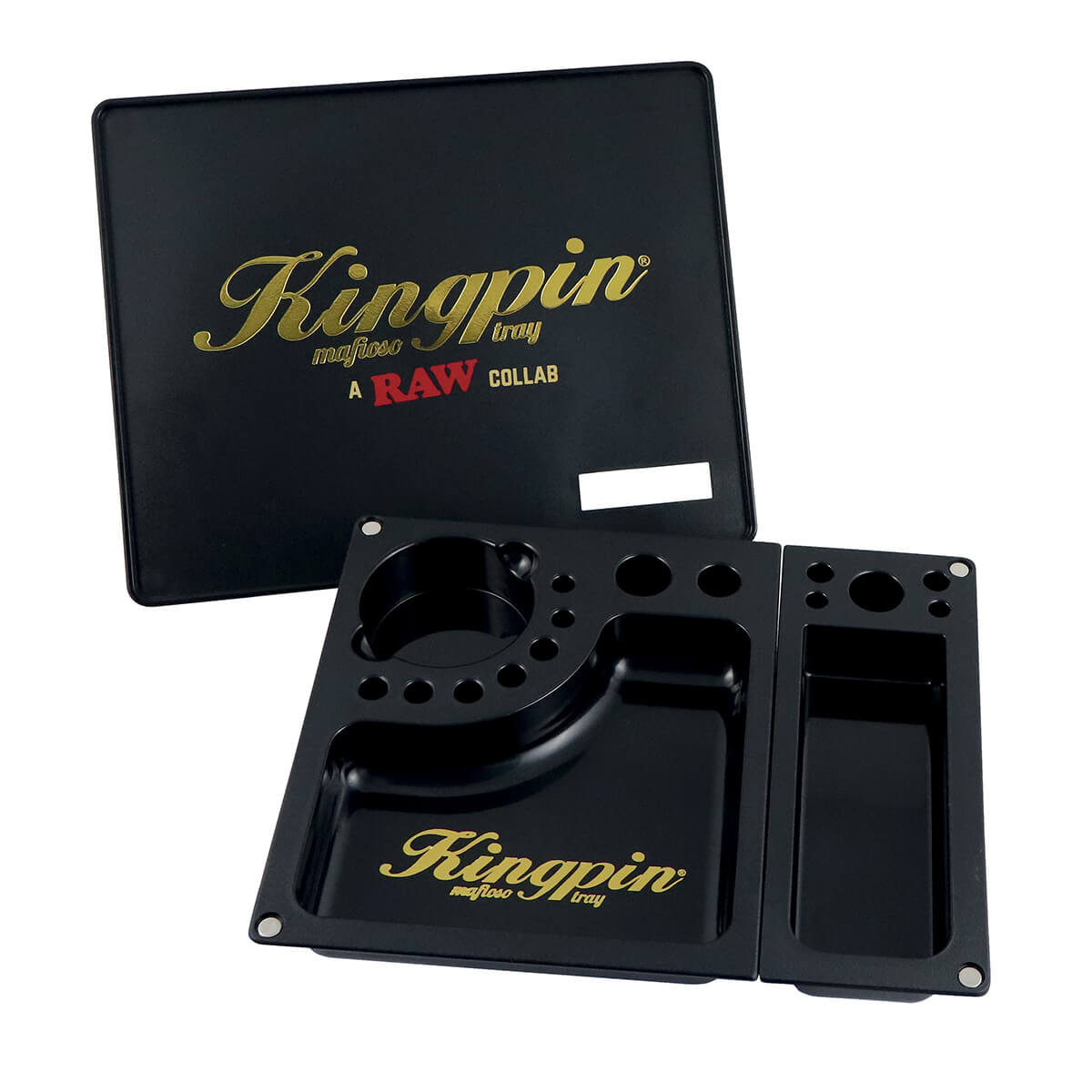 raw & kingpin mafioso large plastic rolling tray raw & kingpin mafioso large plastic rolling tray
