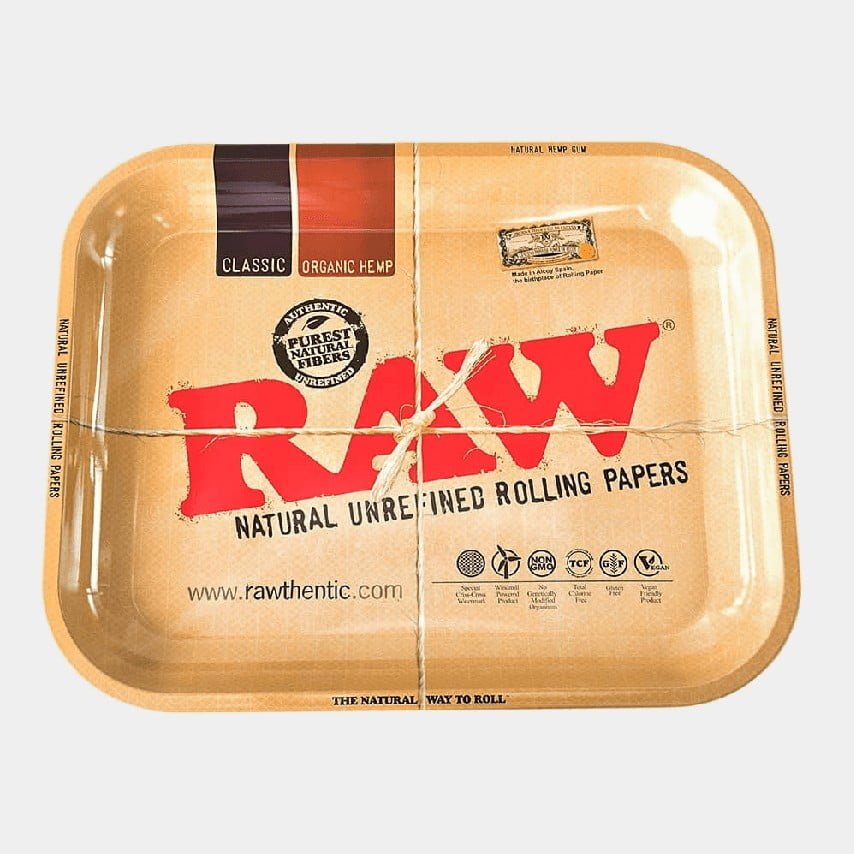 raw original metal rolling tray raw original metal rolling tray