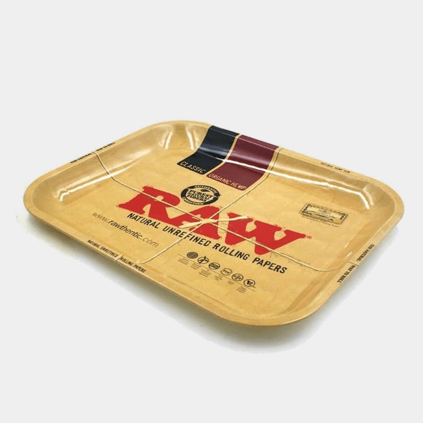 raw original metal rolling tray raw original metal rolling tray