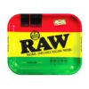 Raw Rasta Rolling Tray Large import placeholder for 10212232626503