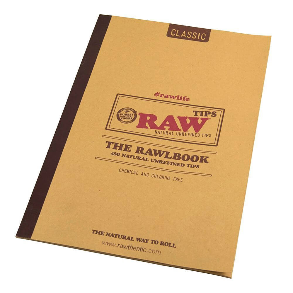 raw rawlbook 480 natural unrefined tips in a book raw rawlbook 480 natural unrefined tips in a book