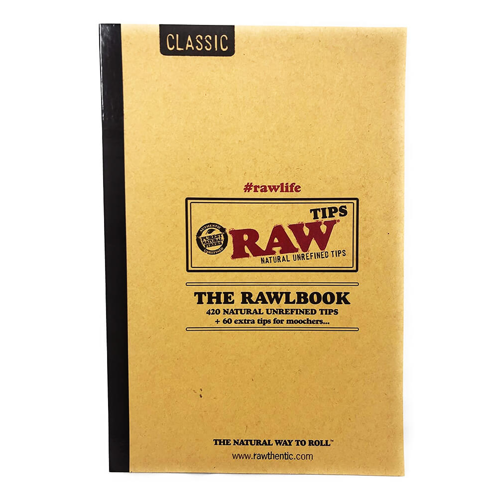 raw rawlbook 480 natural unrefined tips in a book raw rawlbook 480 natural unrefined tips in a book
