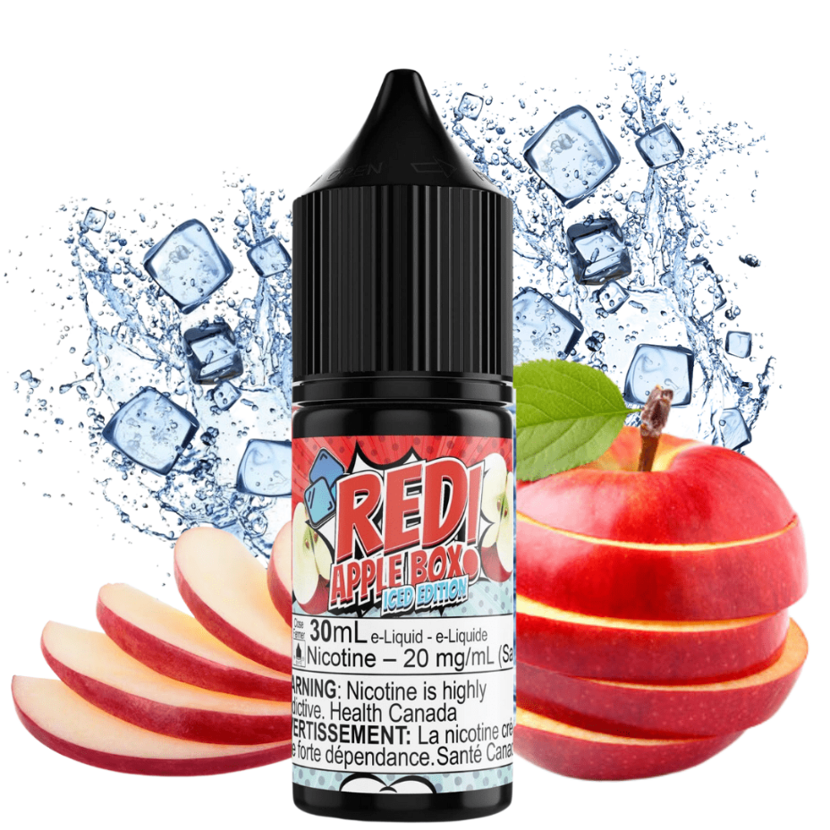 red apple box iced salt by maverick e liquid red apple box iced salt by maverick e liquid