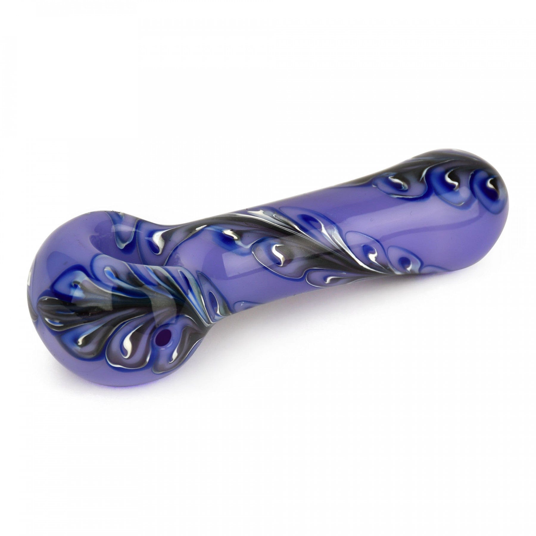 red eye glass paisley hand pipe 4.5" red eye glass paisley hand pipe 4.5"