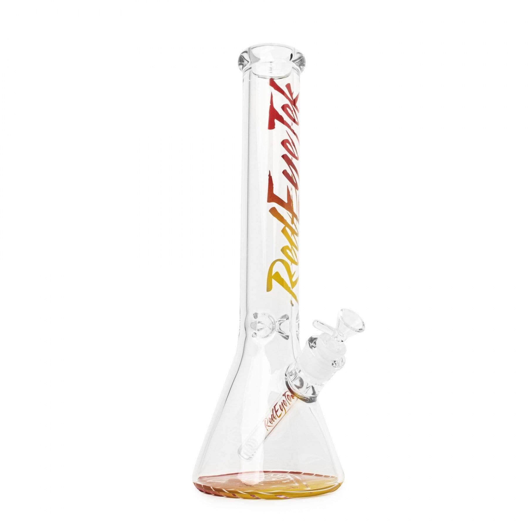 red eye tek 7mm synth beaker bong 15" red eye tek 7mm synth beaker bong 15"