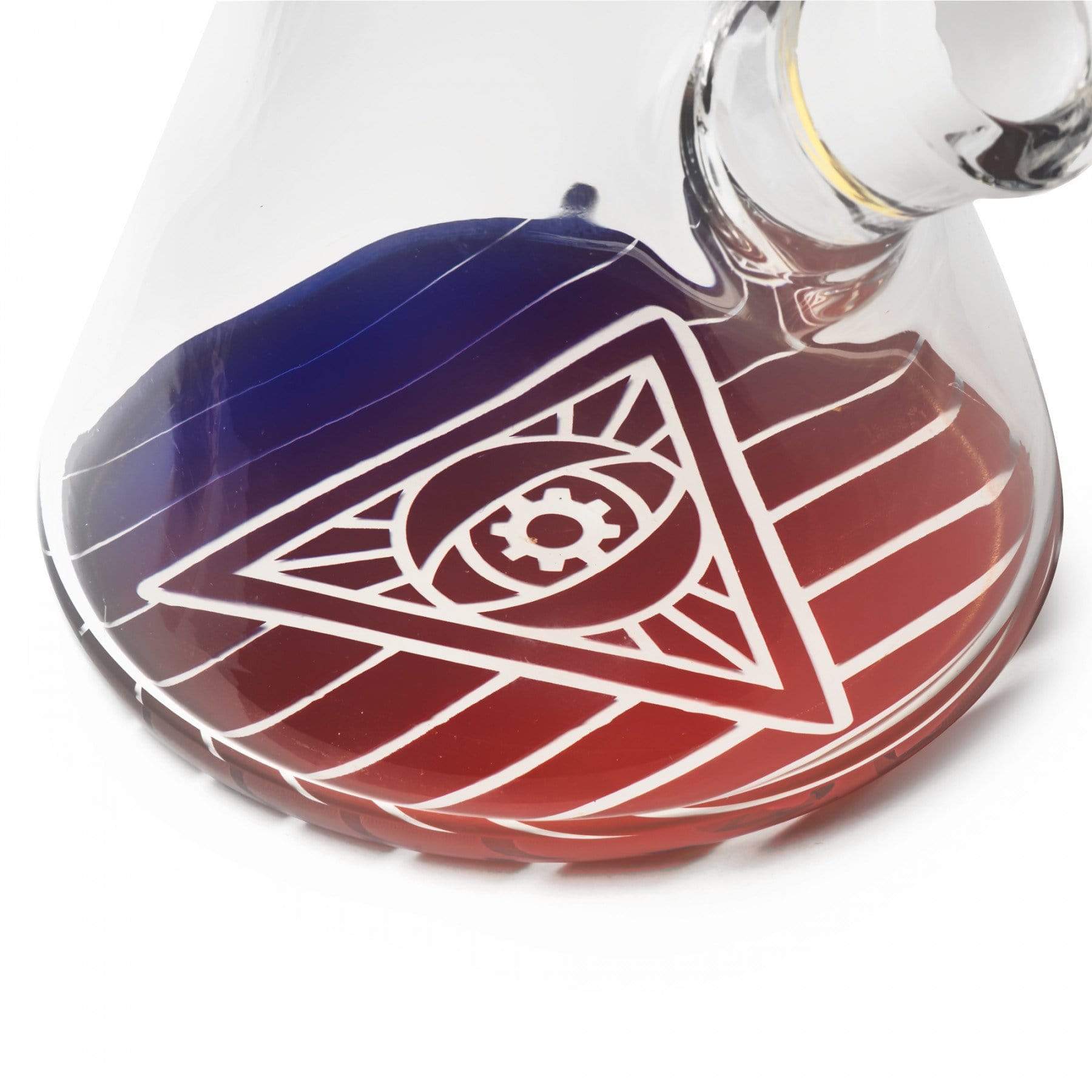 red eye tek 7mm synth beaker bong 15" red eye tek 7mm synth beaker bong 15"