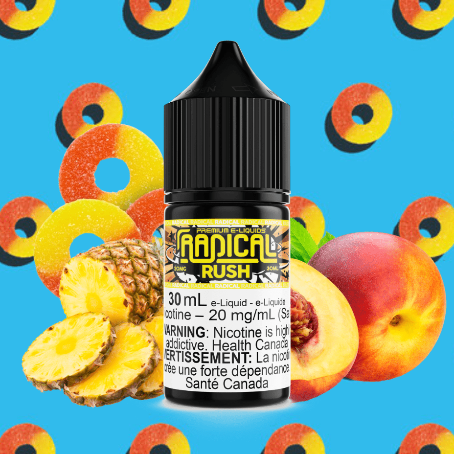 rush salt nic by radical e liquid rush salt nic by radical e liquid