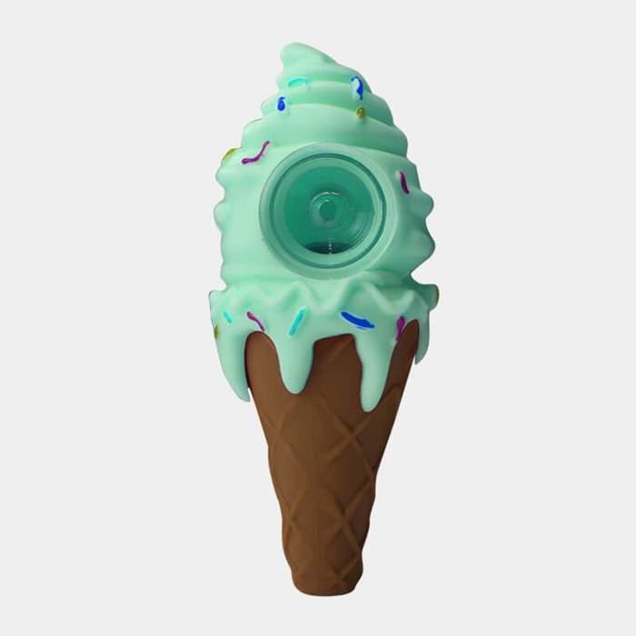 silicone ice cream hand pipe silicone ice cream hand pipe