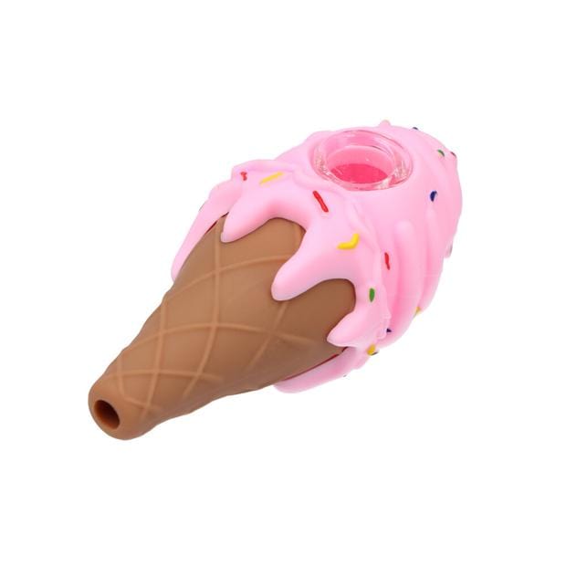 silicone ice cream hand pipe silicone ice cream hand pipe