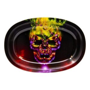 small oval rolling tray assorted designs