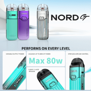 smok nord gt pod kit 80w