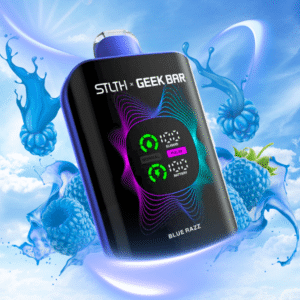 stlth x geek bar 80k disposable vape blue razz