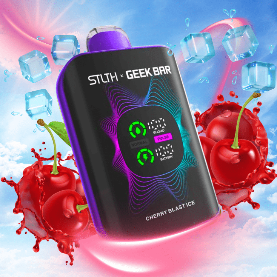 stlth x geek bar 80k disposable vape cherry blast ice stlth x geek bar 80k disposable vape cherry blast ice