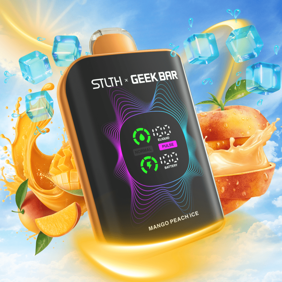 stlth x geek bar 80k disposable vape mango peach ice stlth x geek bar 80k disposable vape mango peach ice