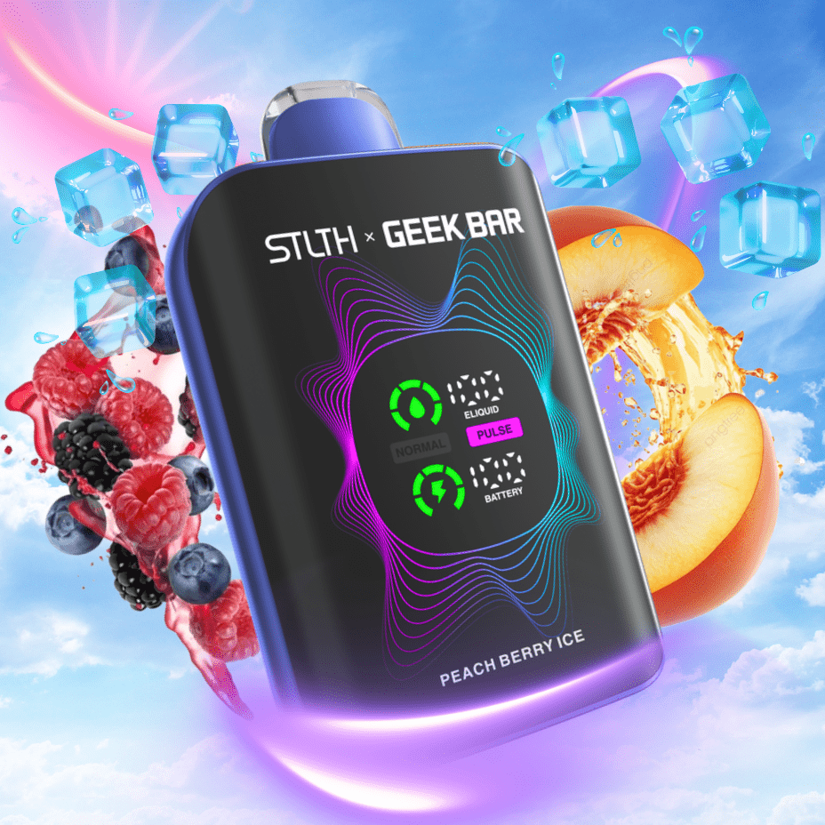 stlth x geek bar 80k disposable vape peach berry ice stlth x geek bar 80k disposable vape peach berry ice