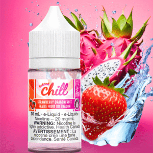 strawberry dragonfruit salt by chill twisted e liquid